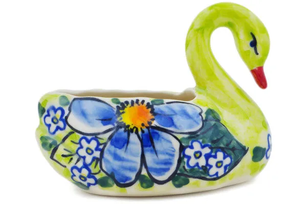 4" Swan Jar - Beautiful Dream