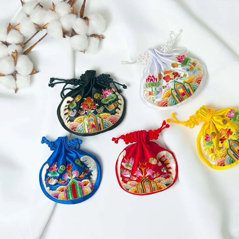 5 Color Fortune Pouch in Embroidery (Premium)