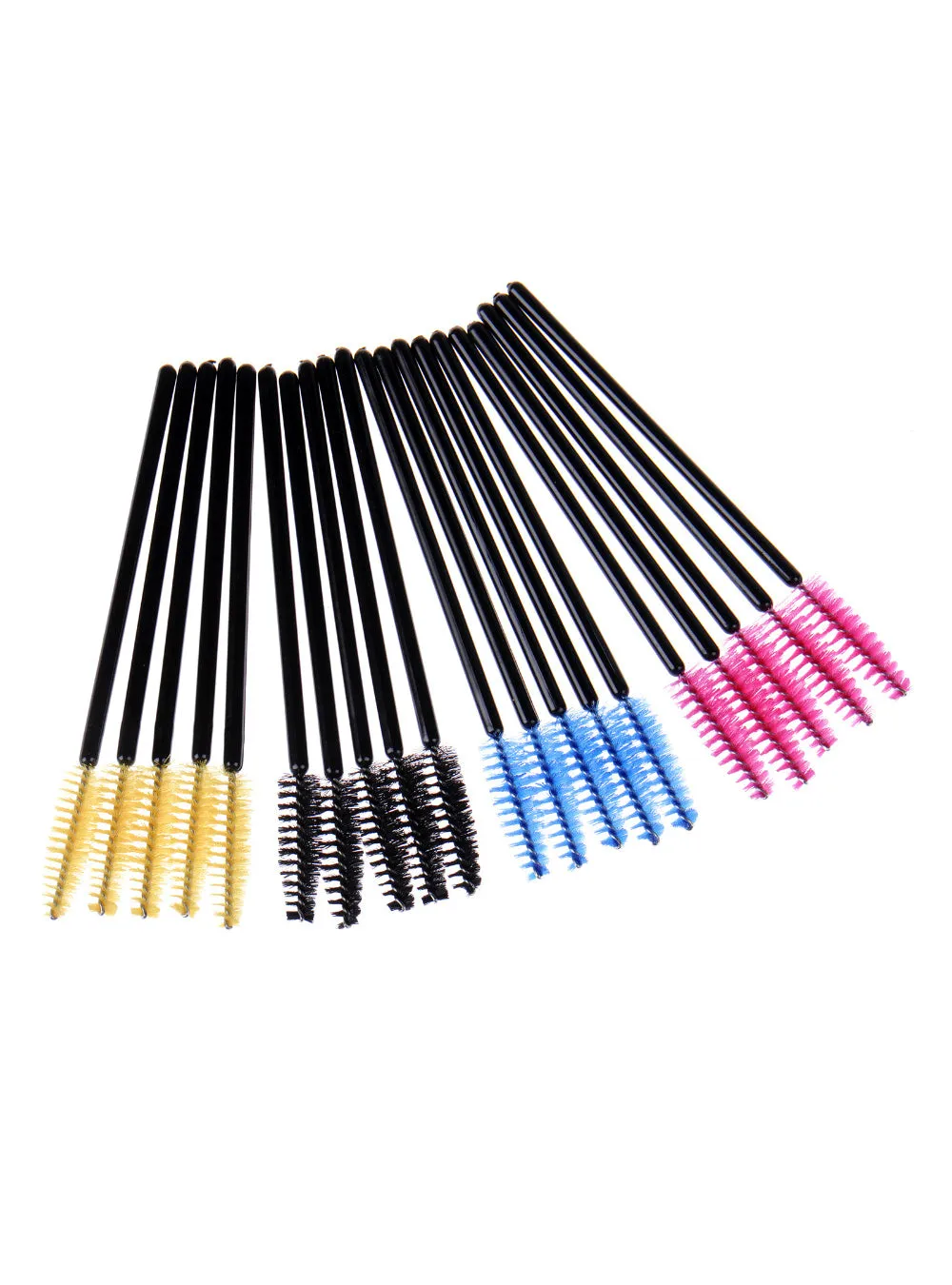 50PCS/BAG Multi-color Disposable Eyelash Brush