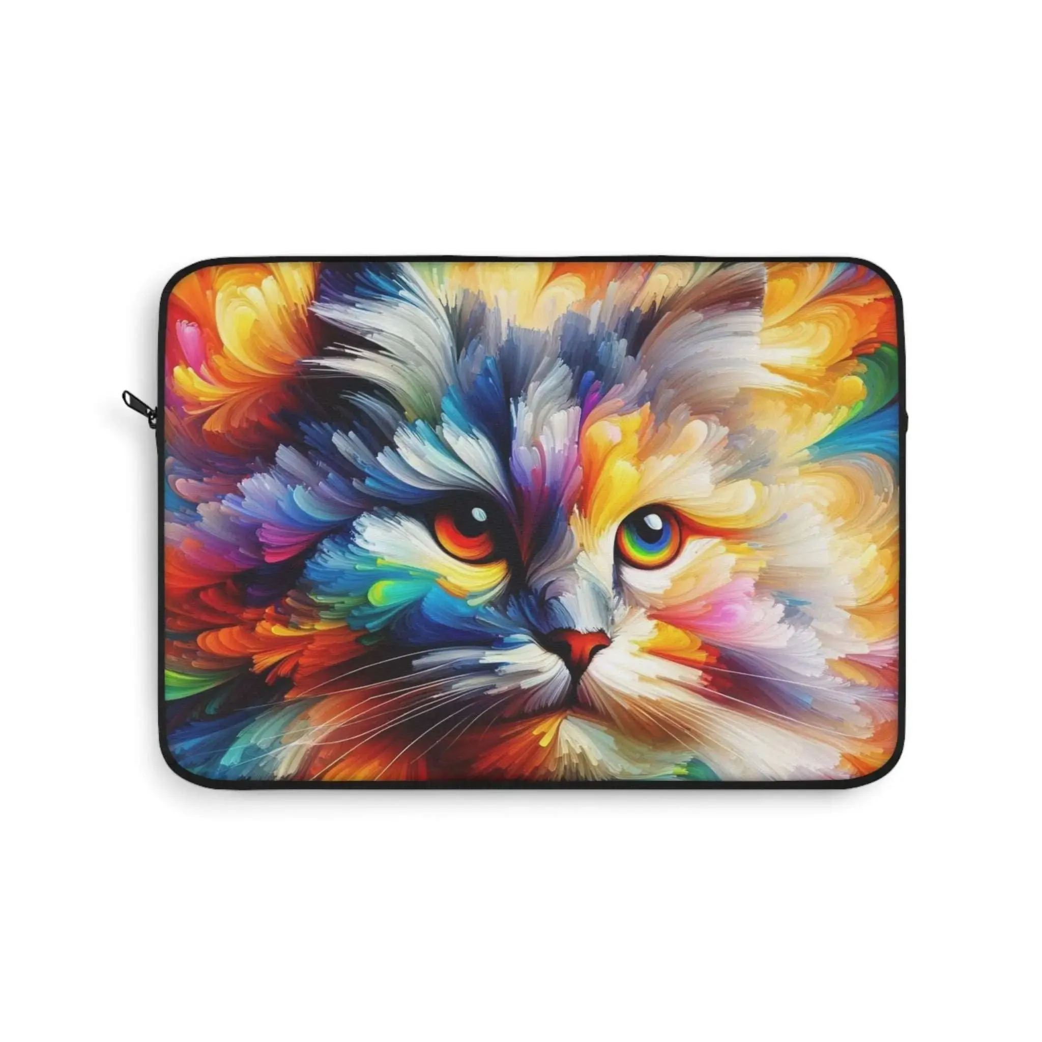 Abstract Rainbow Cat - Laptop Sleeve