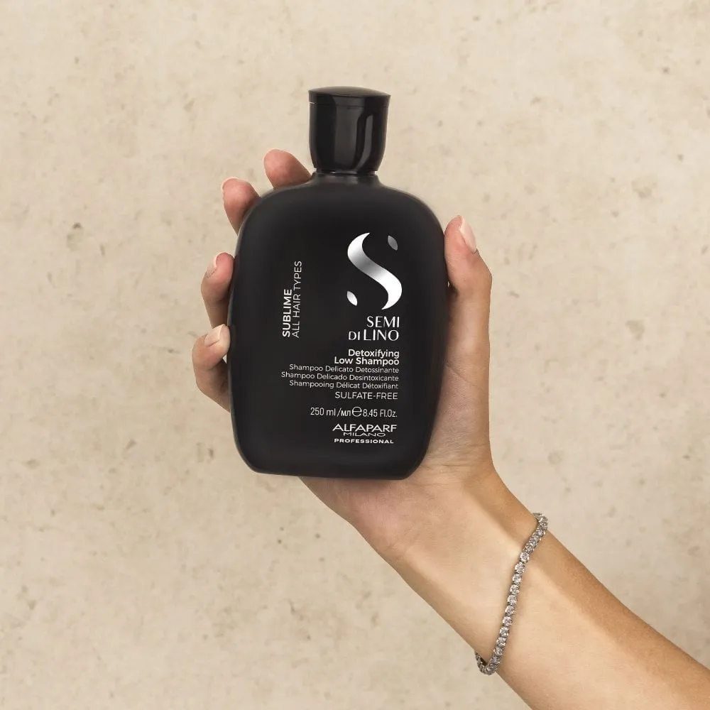 Alfaparf Milano Semi Di Lino Sublime Detoxifying Low Shampoo 250ml