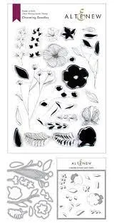 Altenew - Stamp & Die & Mask Stencil Bundle - Charming Doodles