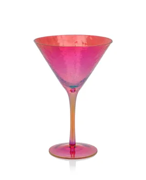 Aperitivo Martini Glass - Luster Red