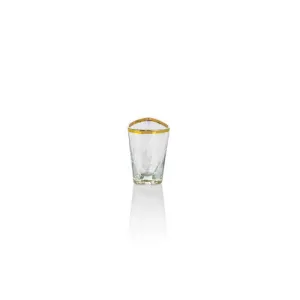 Aperitivo Triangular Shot Glass, Luster