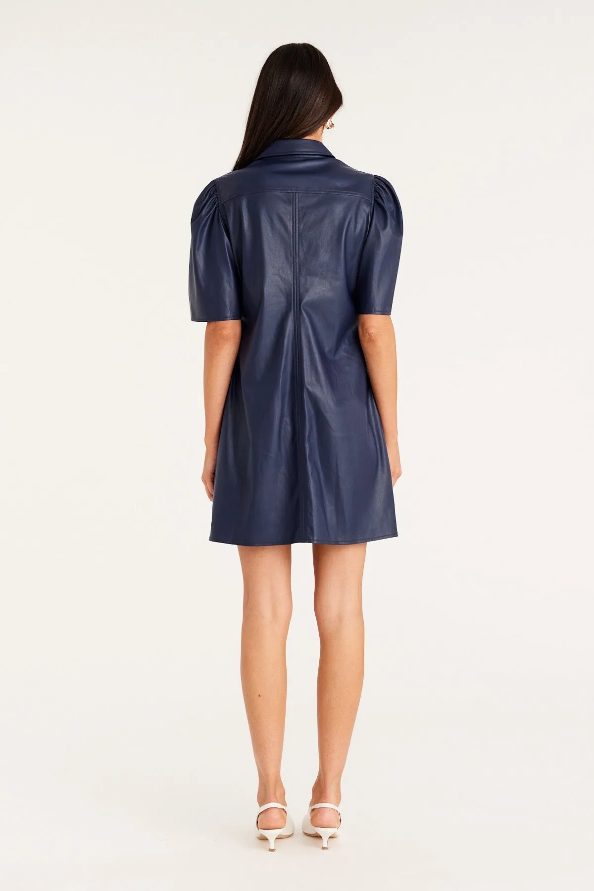 Arlo Vegan Dress - Navy