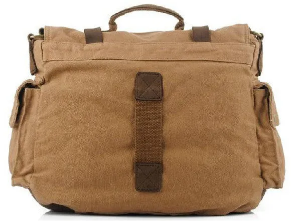 Army Inspired Duel-pouch Satchel