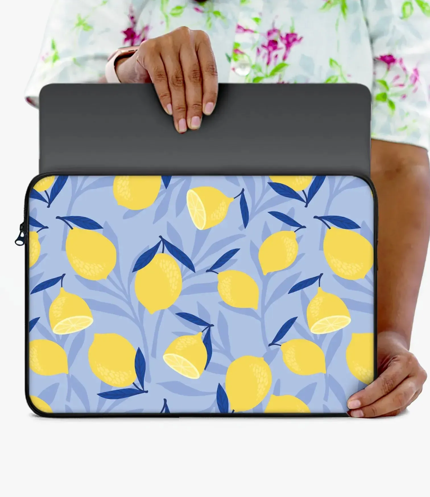 Arylide Yellow Lemon Laptop Sleeve