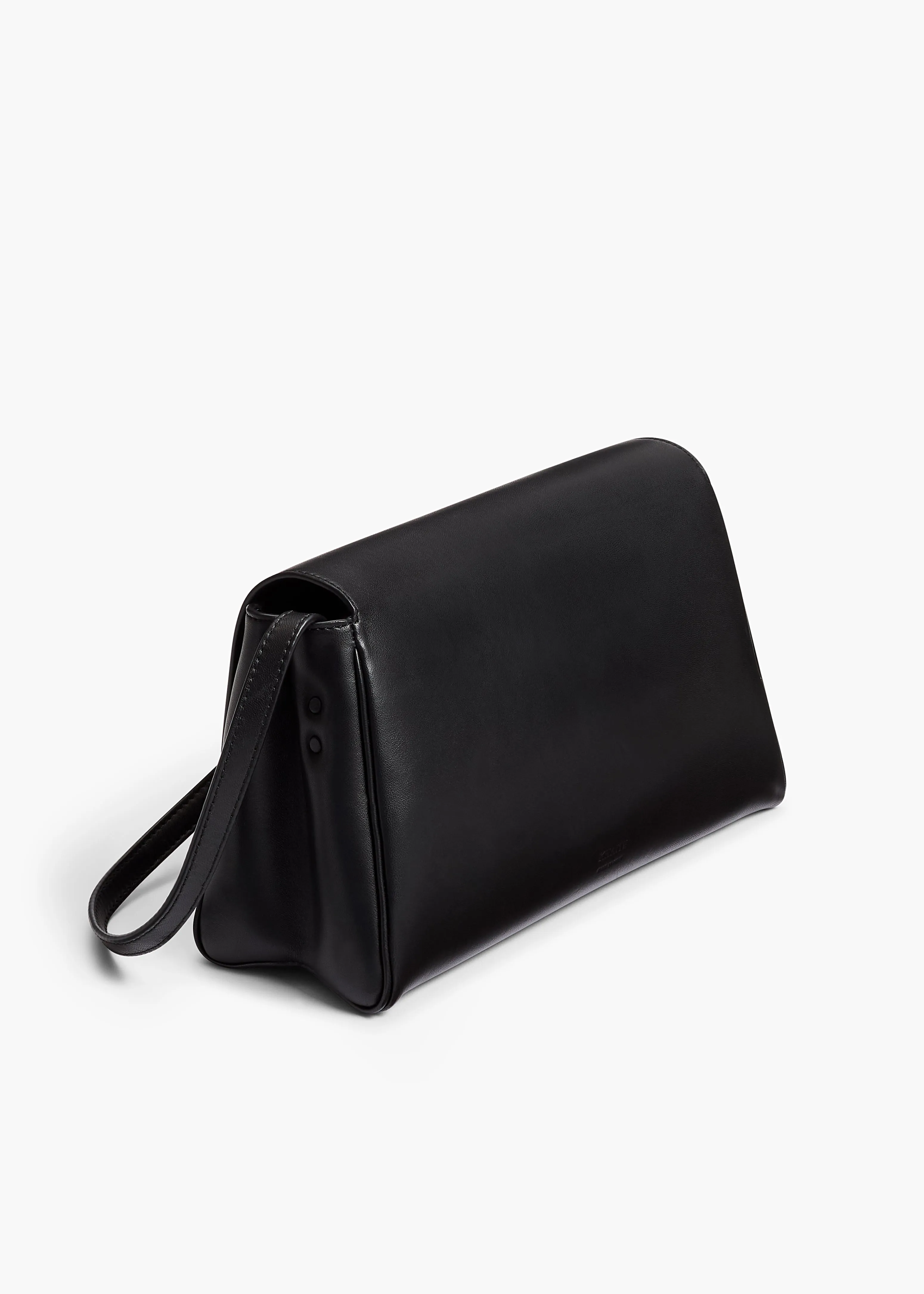 Audrey Crossbody Bag in Black Nappa Leather