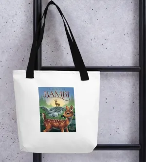 Bambi - Book Cover - Tote Bag