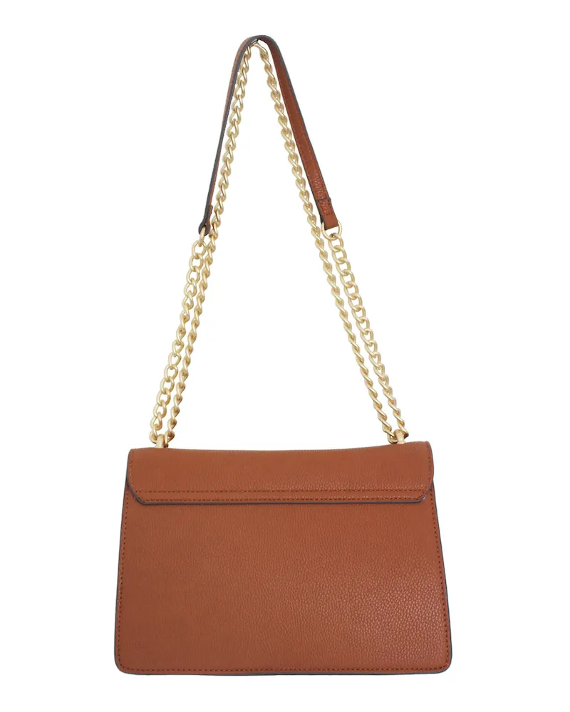 Bandit Chain Crossbody in Cognac