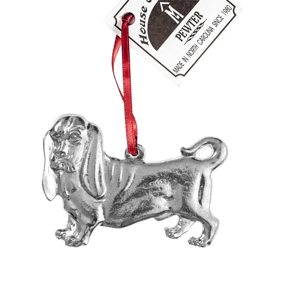 Basset Hound Gift, Ornament, Keychain, Suncatcher, Basset Hound Memorial  Gift