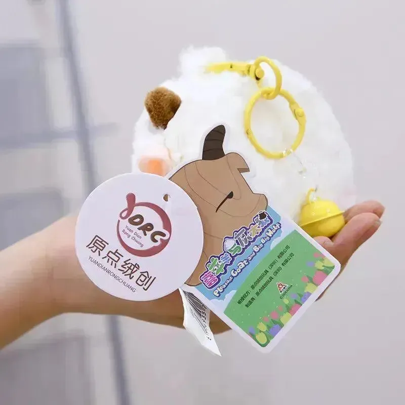 Beautiful Lamb Plush Doll Keychain