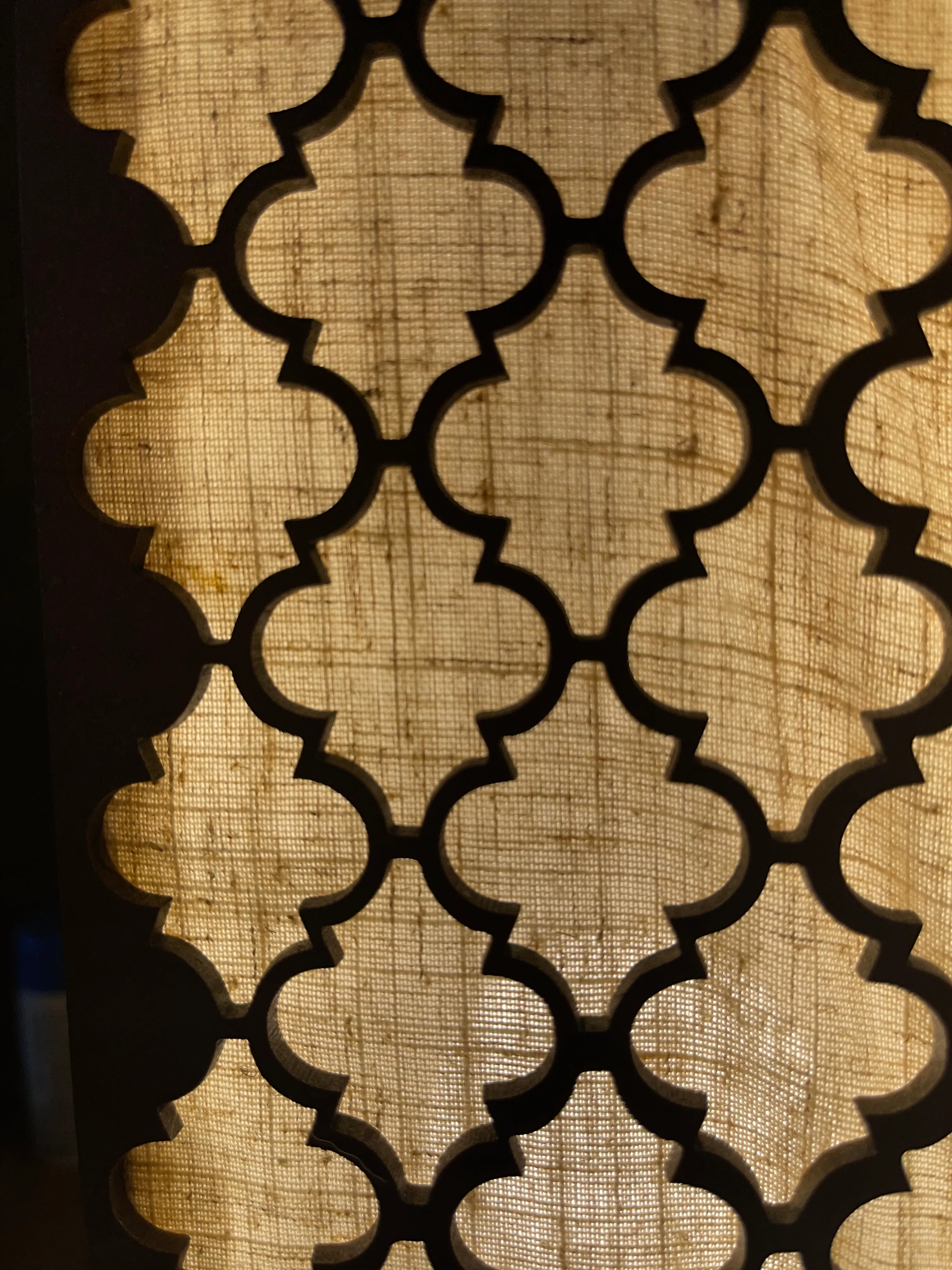 Beautiful Lamp with Mandala pattern