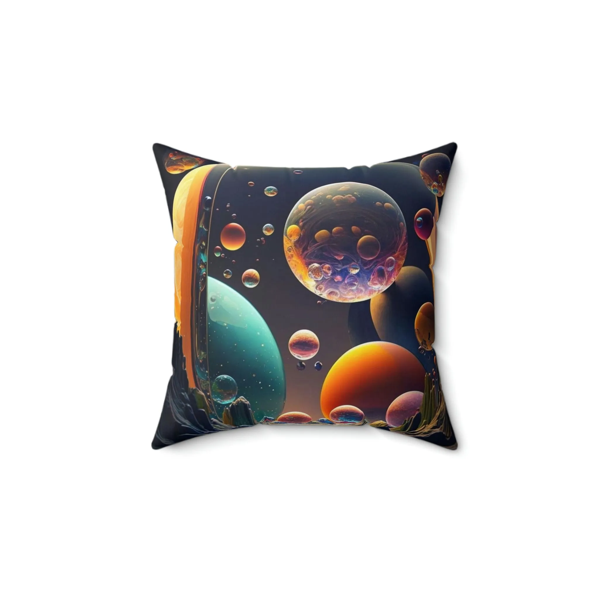 Beautiful reversible spheres / bubbles pillow