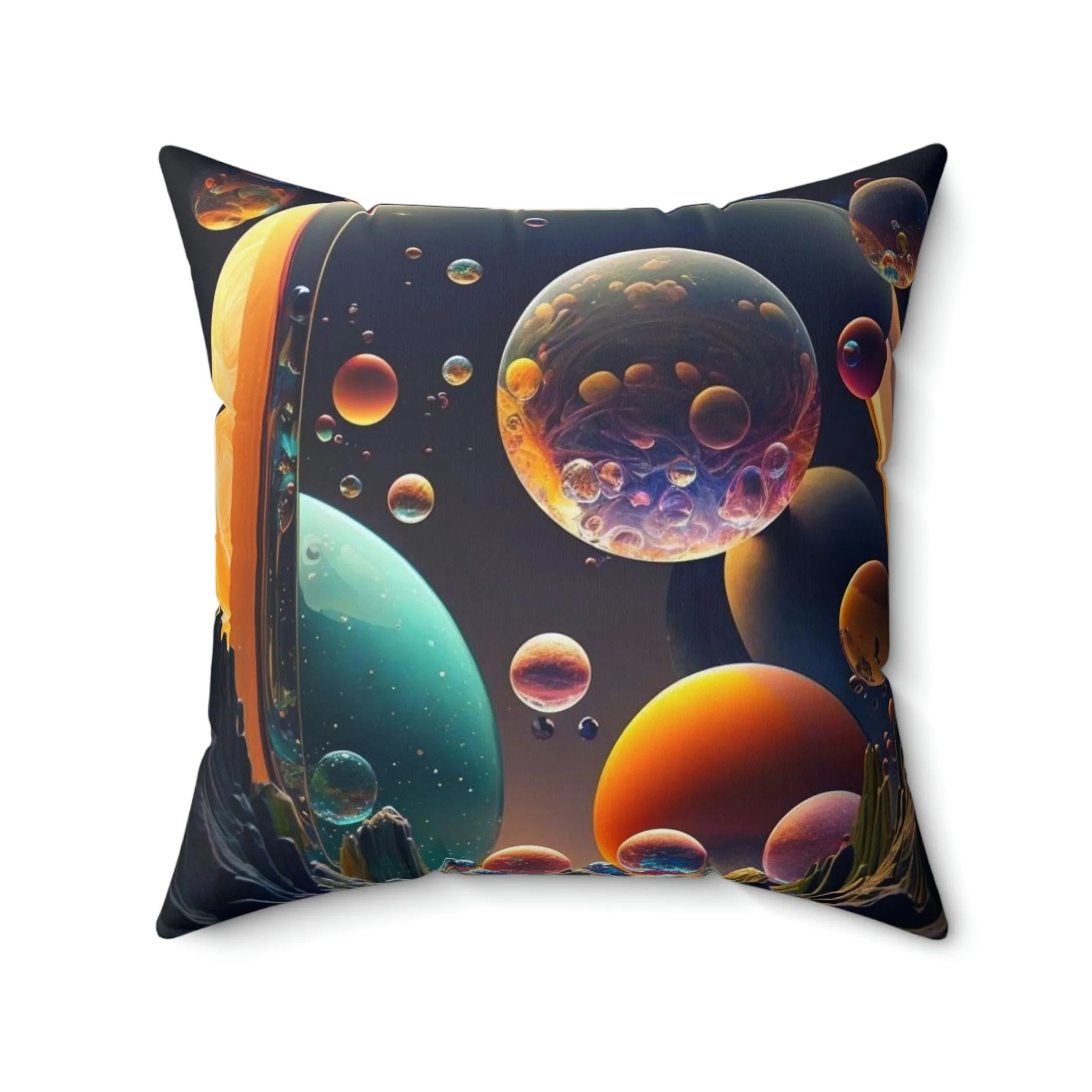 Beautiful reversible spheres / bubbles pillow