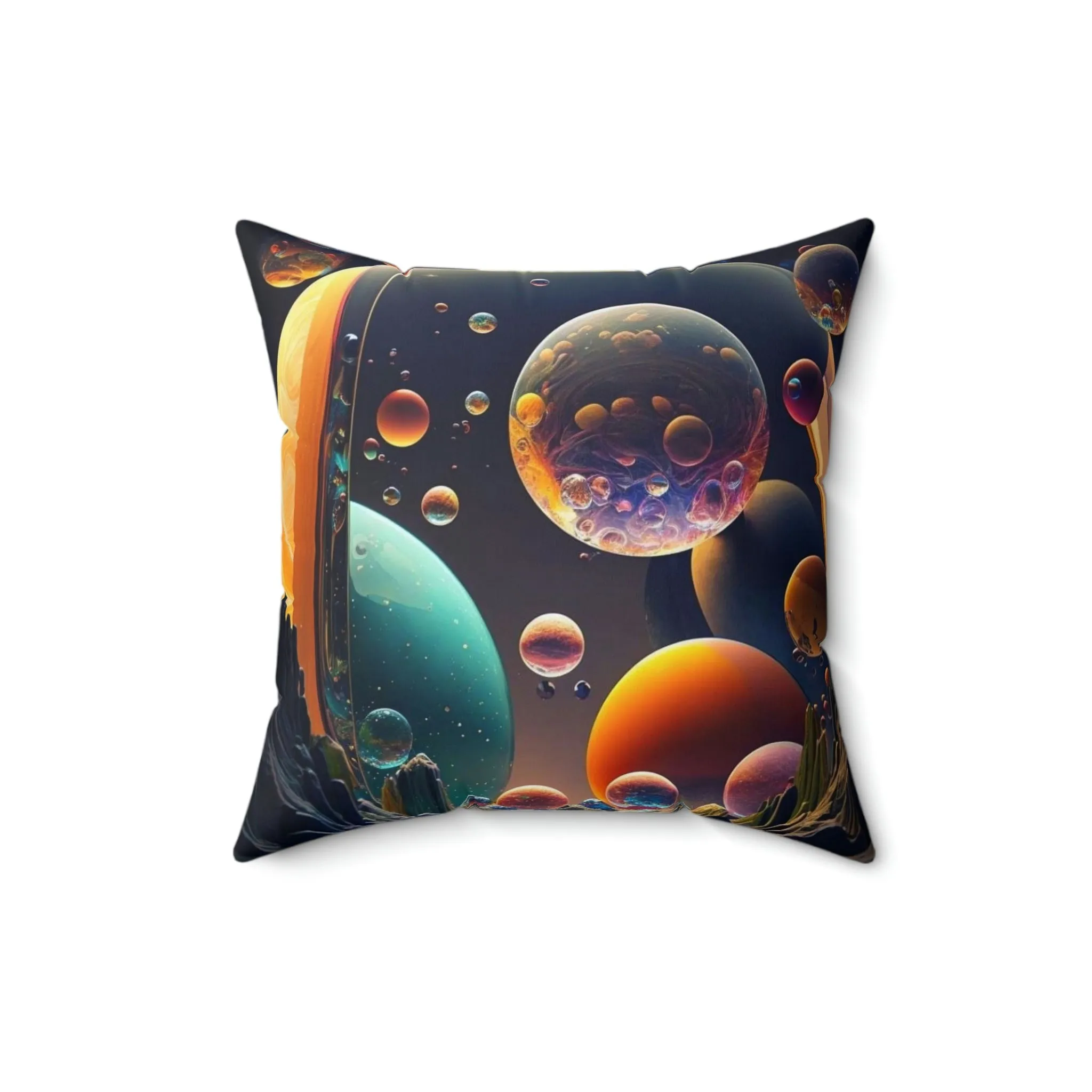 Beautiful reversible spheres / bubbles pillow