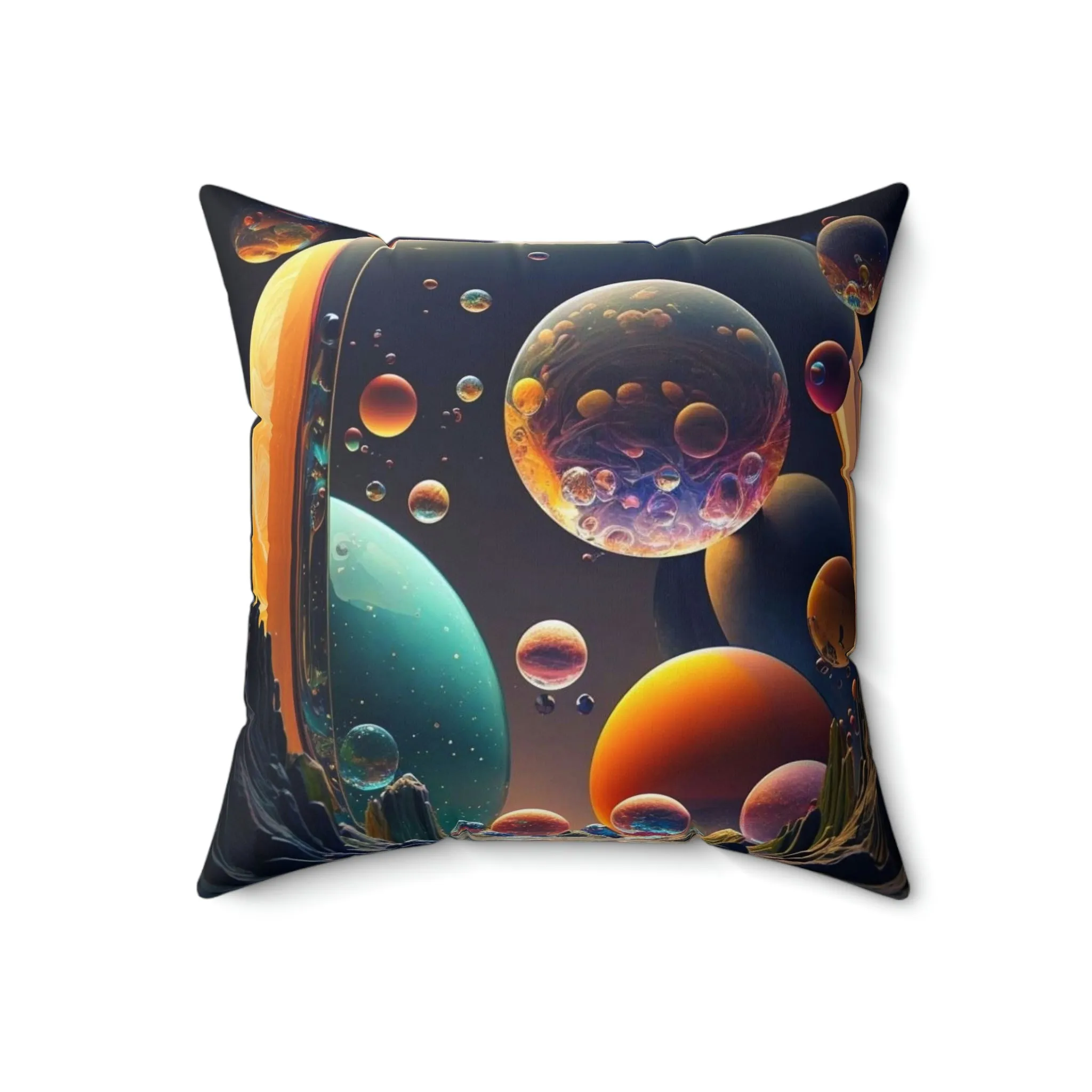 Beautiful reversible spheres / bubbles pillow