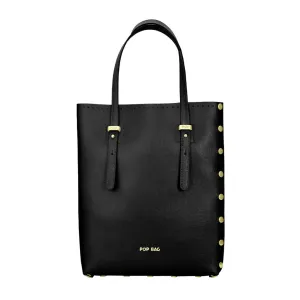 Black Saffiano Leather Laptop Tote Bag