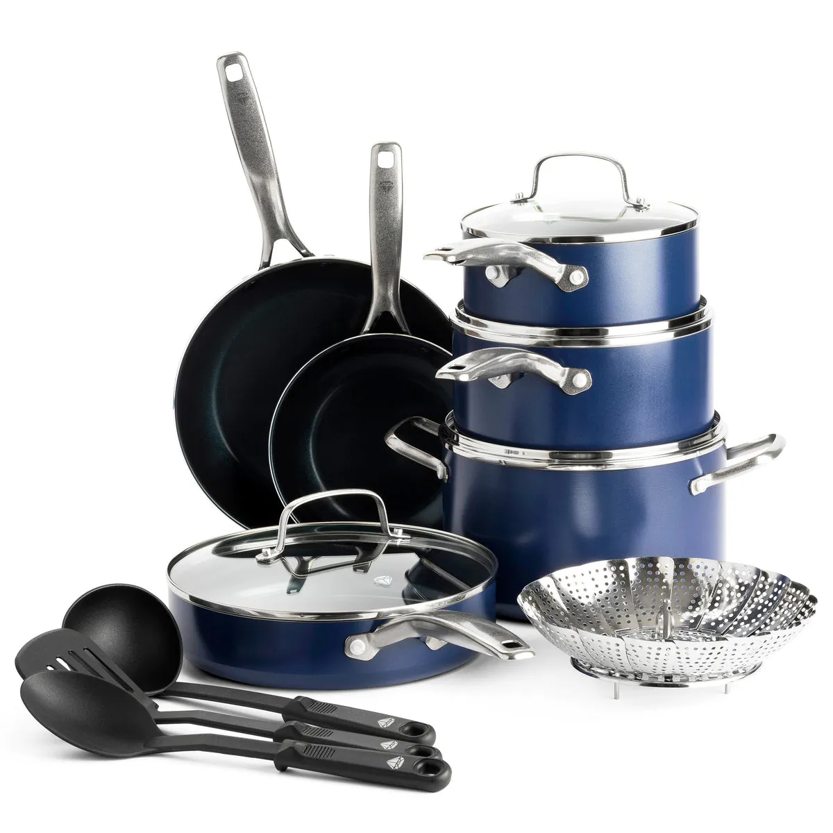 Blue Diamond Classic 14-Piece Cookware Set