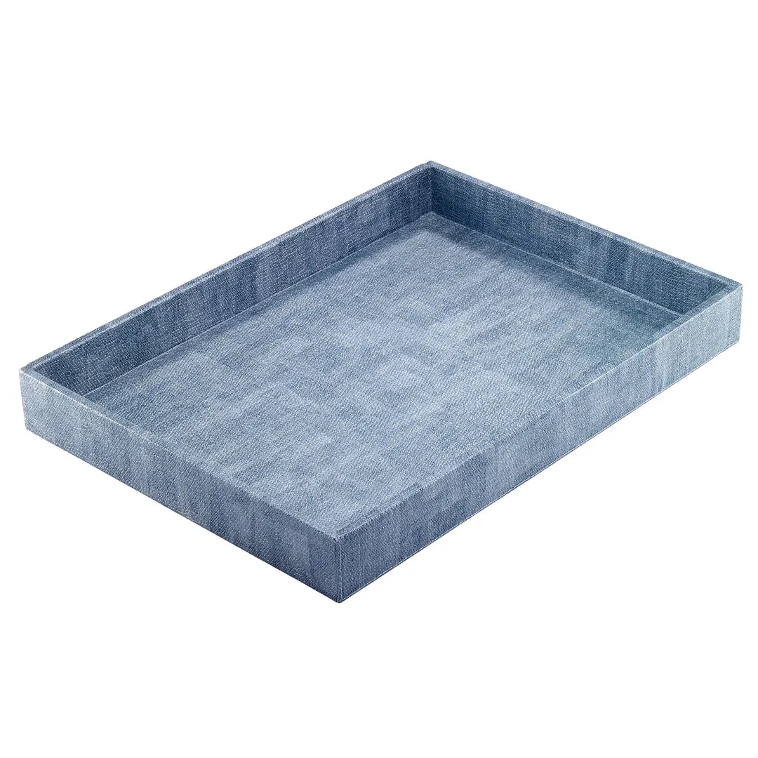 Bodrum Luster vinyl rectangular trays