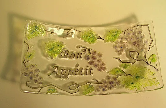 Bon Appetit Texture Tile Mold for Glass Slumping DT05