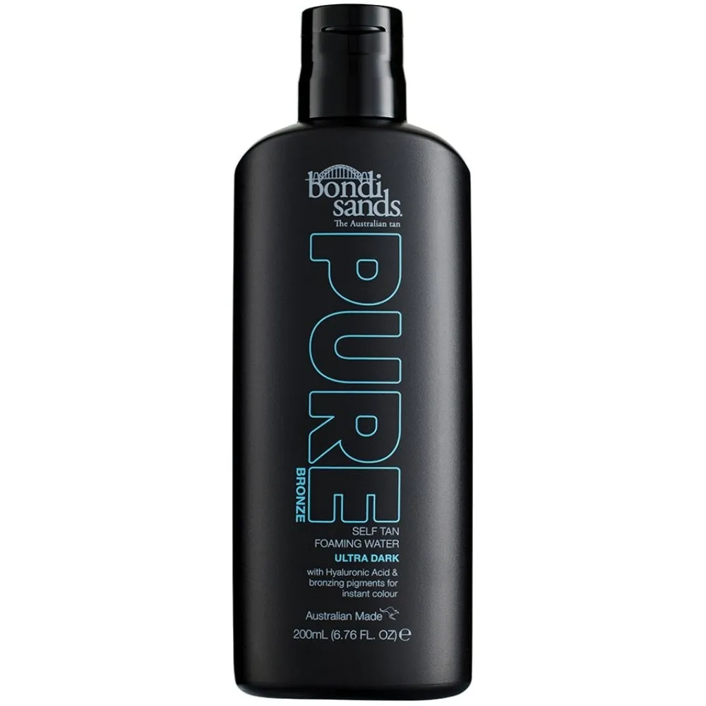 Bondi Sands Pure Bronze Self Tan Foaming Water Ultra Dark 200ml