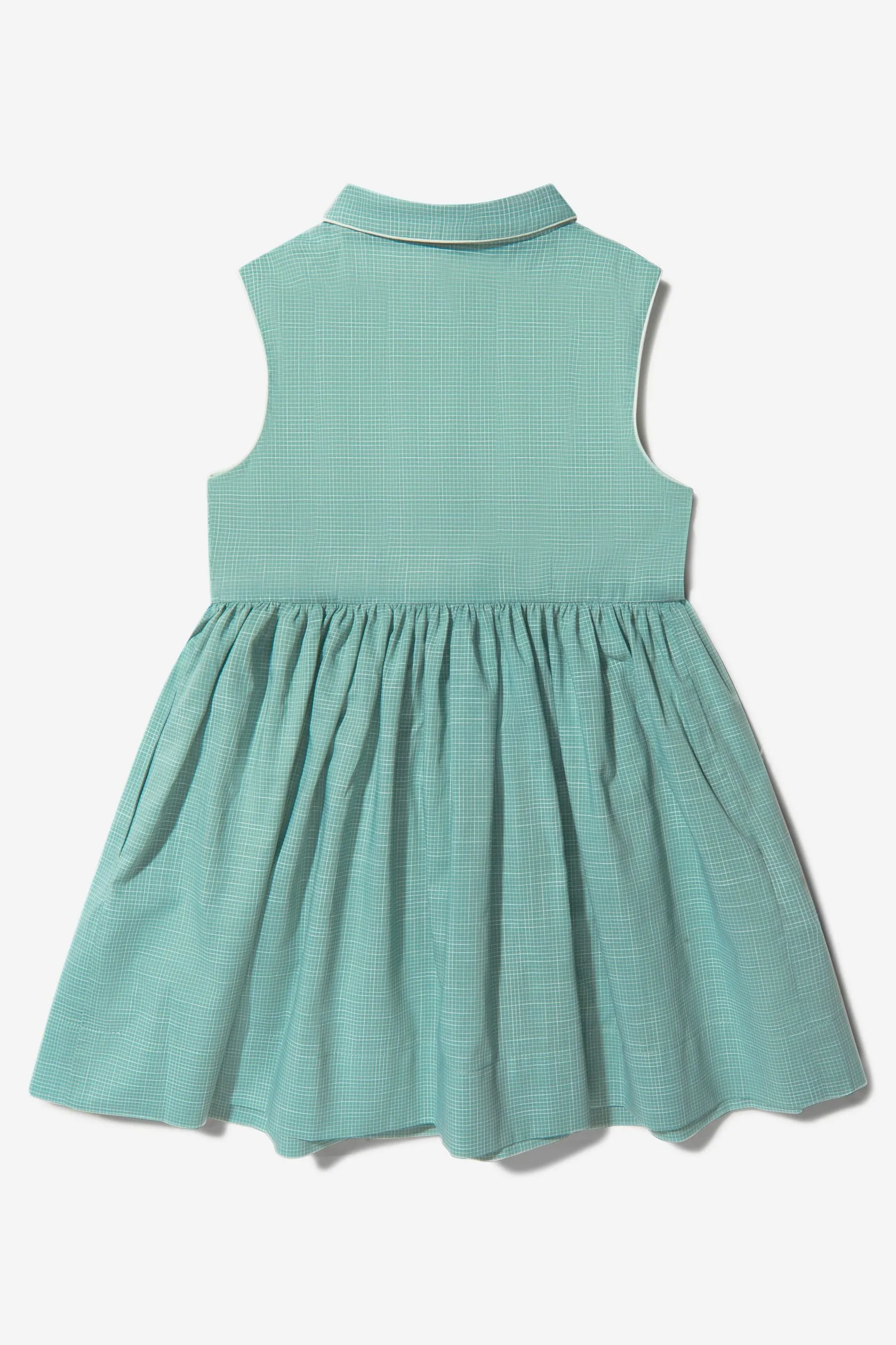 Bonpoint Girls Cotton Poplin Sleeveless Dress