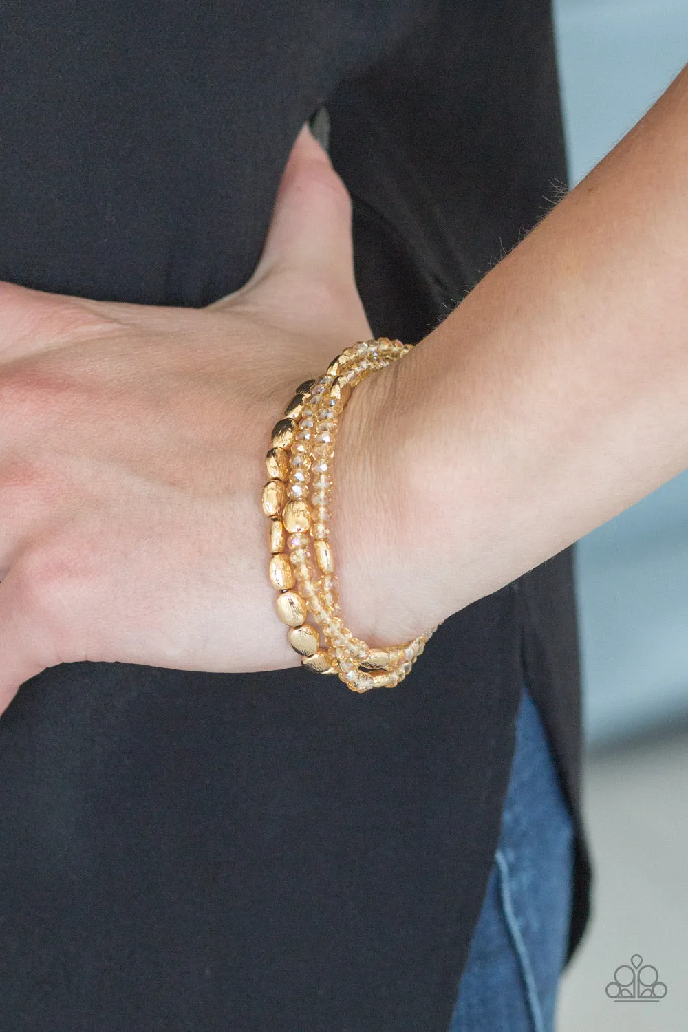 Bracelets Hello Beautiful - Gold B2117