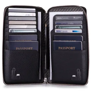 Bravo Leather Passport Holder