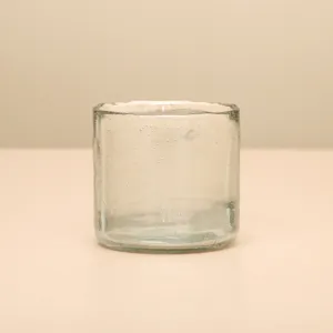 Candle Holder - Bubbled Glass Votive