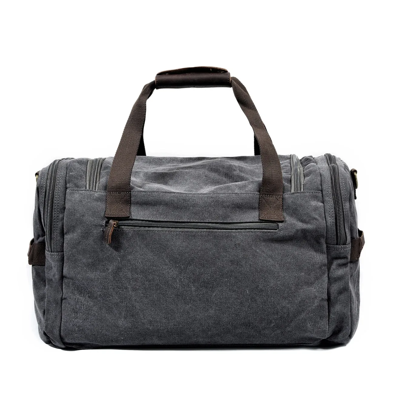 Canvas Leather Travel Bag