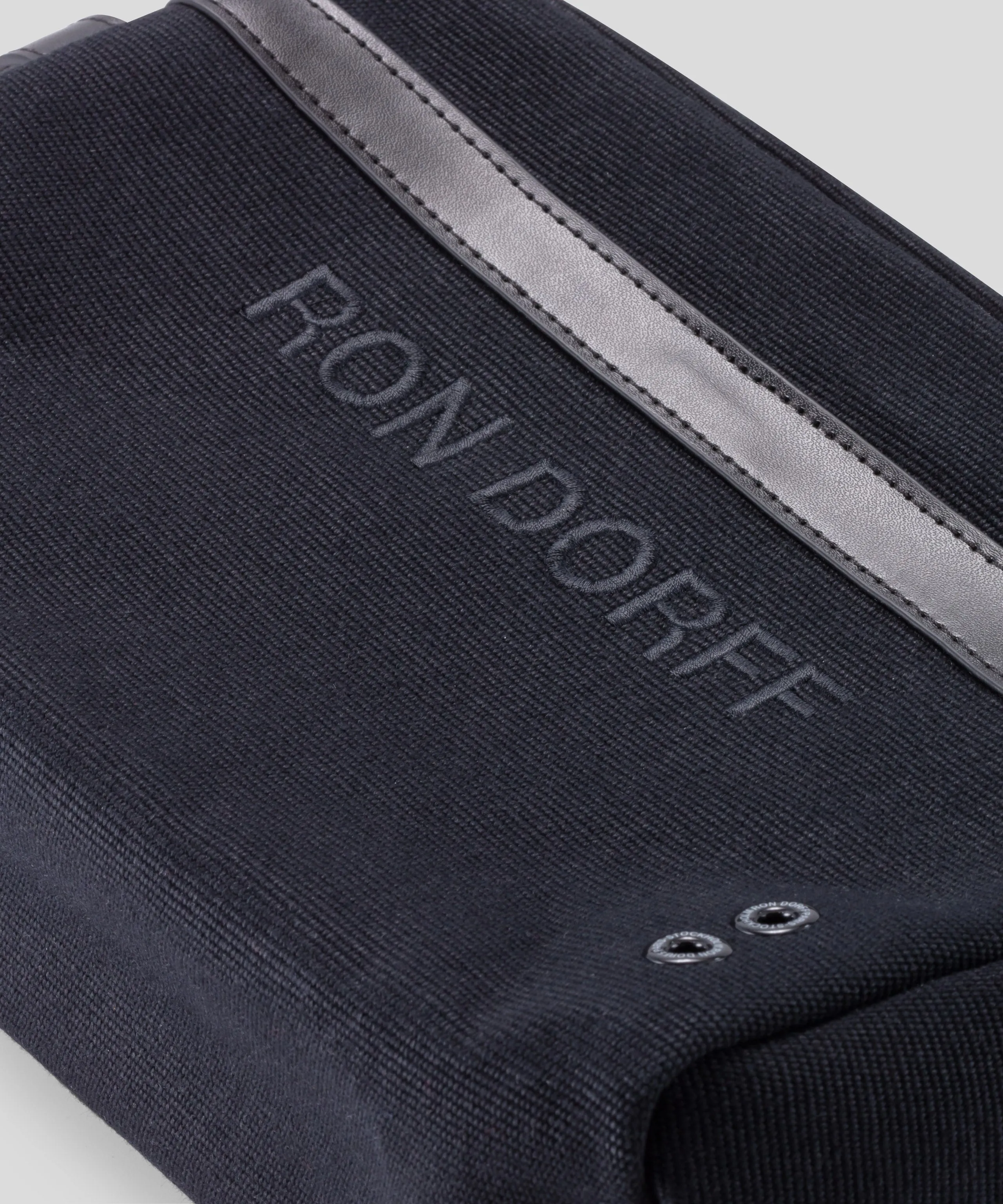 Canvas Toiletry Bag: Black