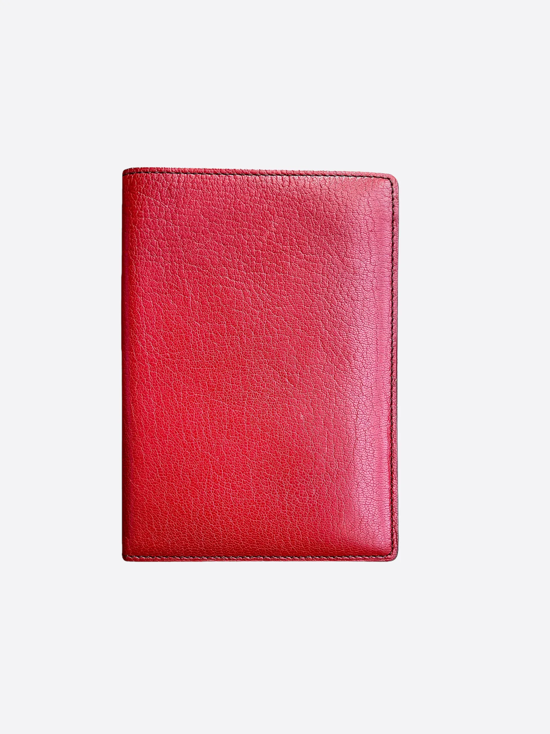 Cartier Red Passport Holder