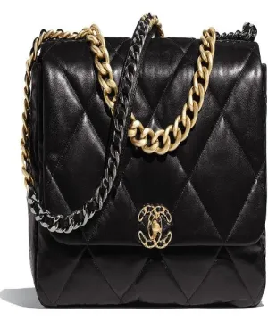 Chanel 19 Flap Bag Black