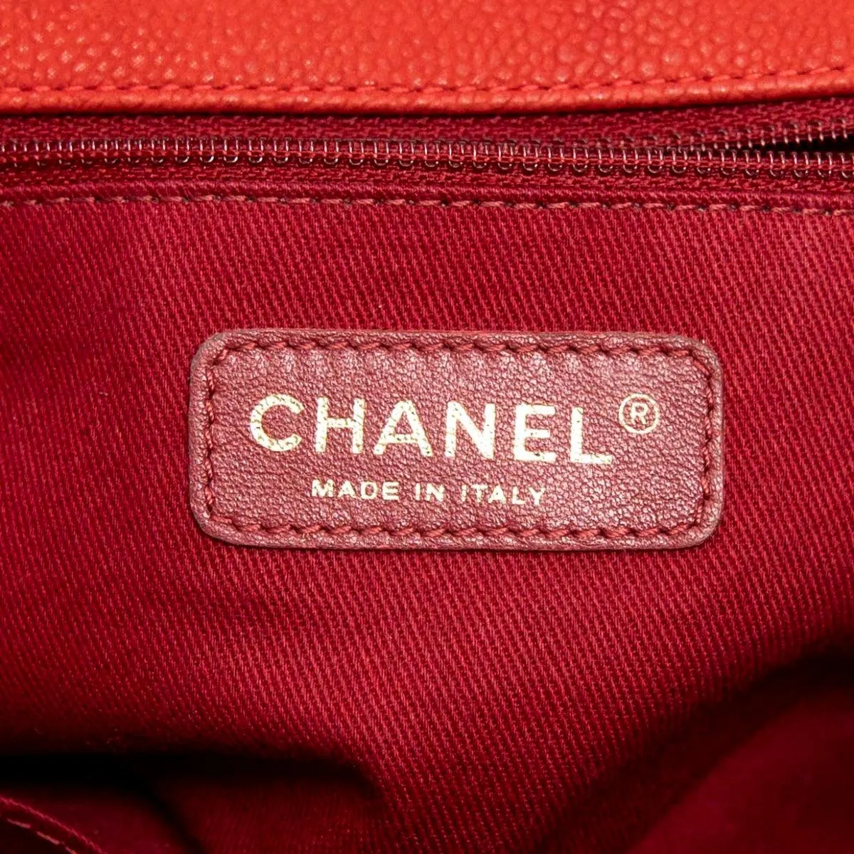 Chanel Red Easy Carry Flap