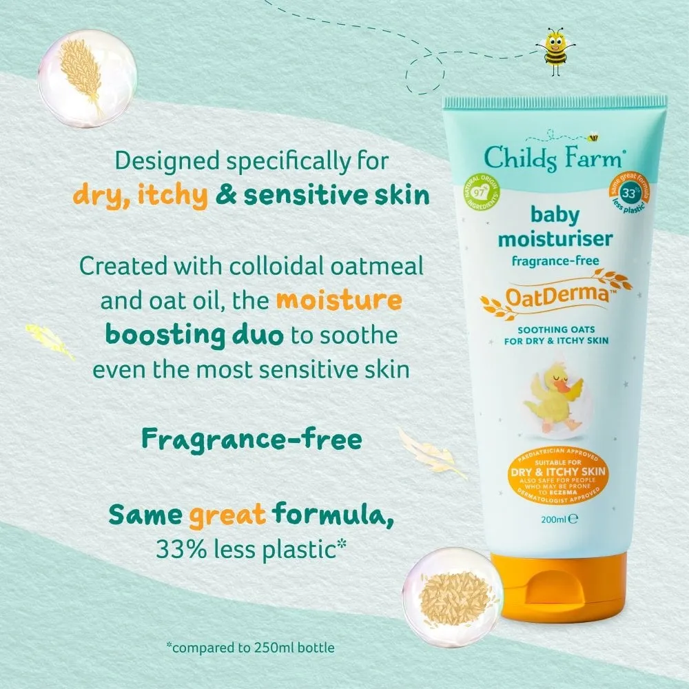 Childs Farm Baby Oat Derma Moisturiser 200ml