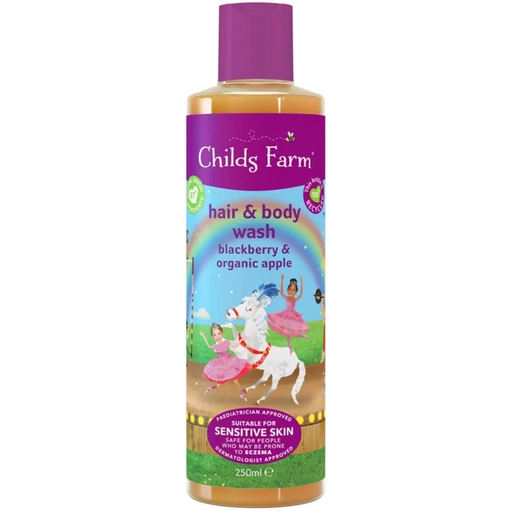 Childs Farm Hair & Body Wash Blackberry & Organic Apple 250ml