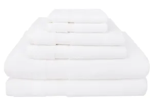 Classic Hotel Towels, 6 Piece Bath Towel Set