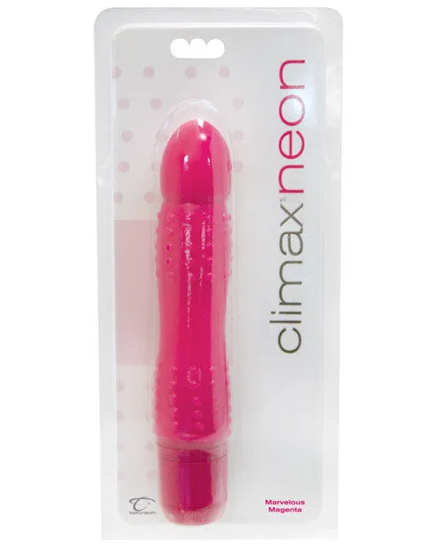 Climax Neon Vibrator - Marvelous Magenta