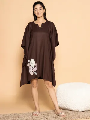 Coffee Rayon Kaftan - beautiful soul