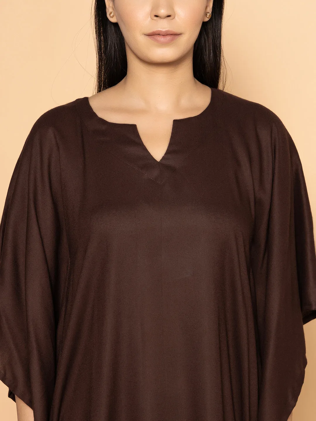 Coffee Rayon Kaftan - beautiful soul