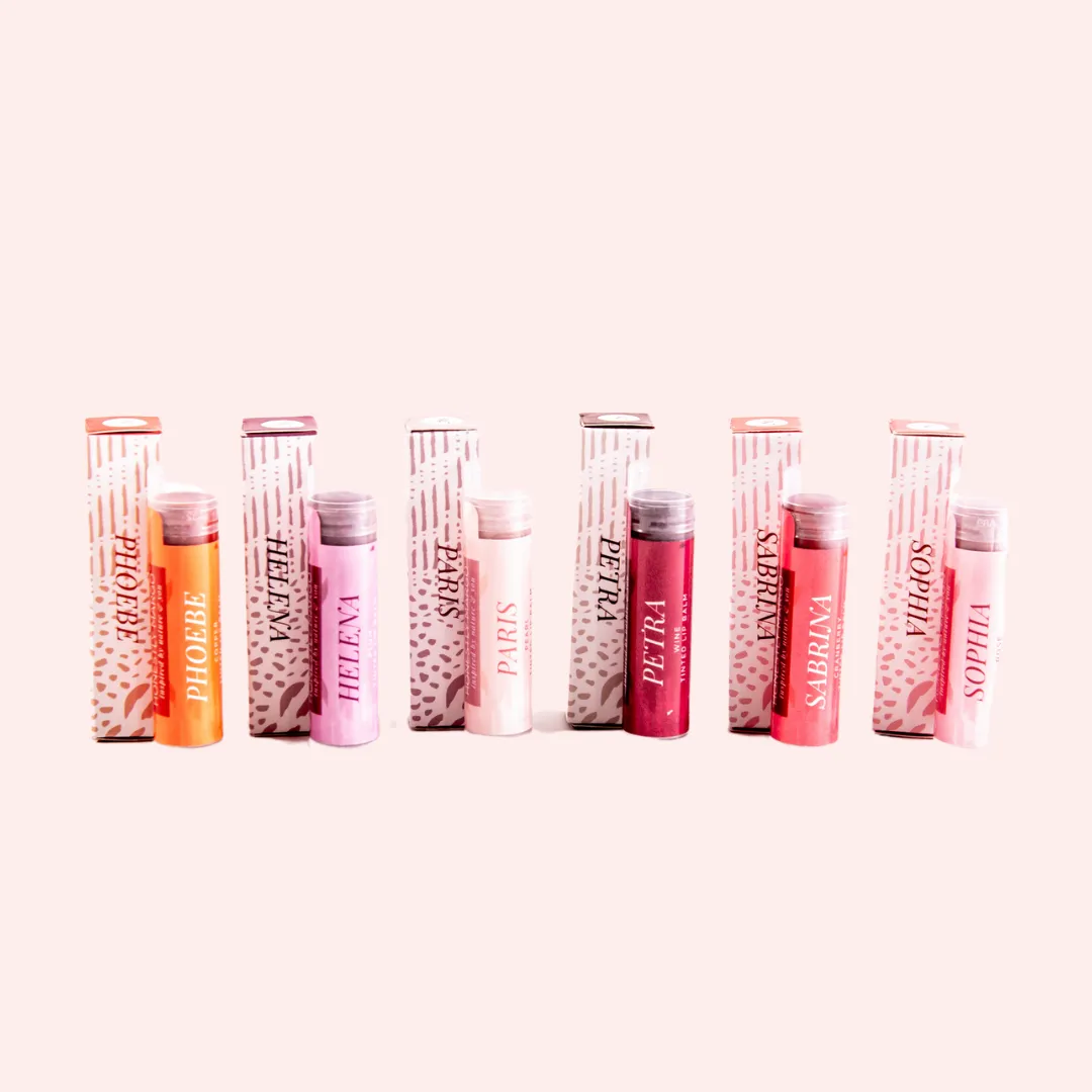 Complete Set of Tinted Lip Balm