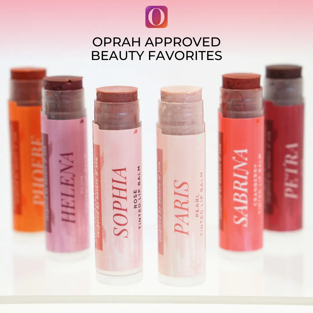 Complete Set of Tinted Lip Balm