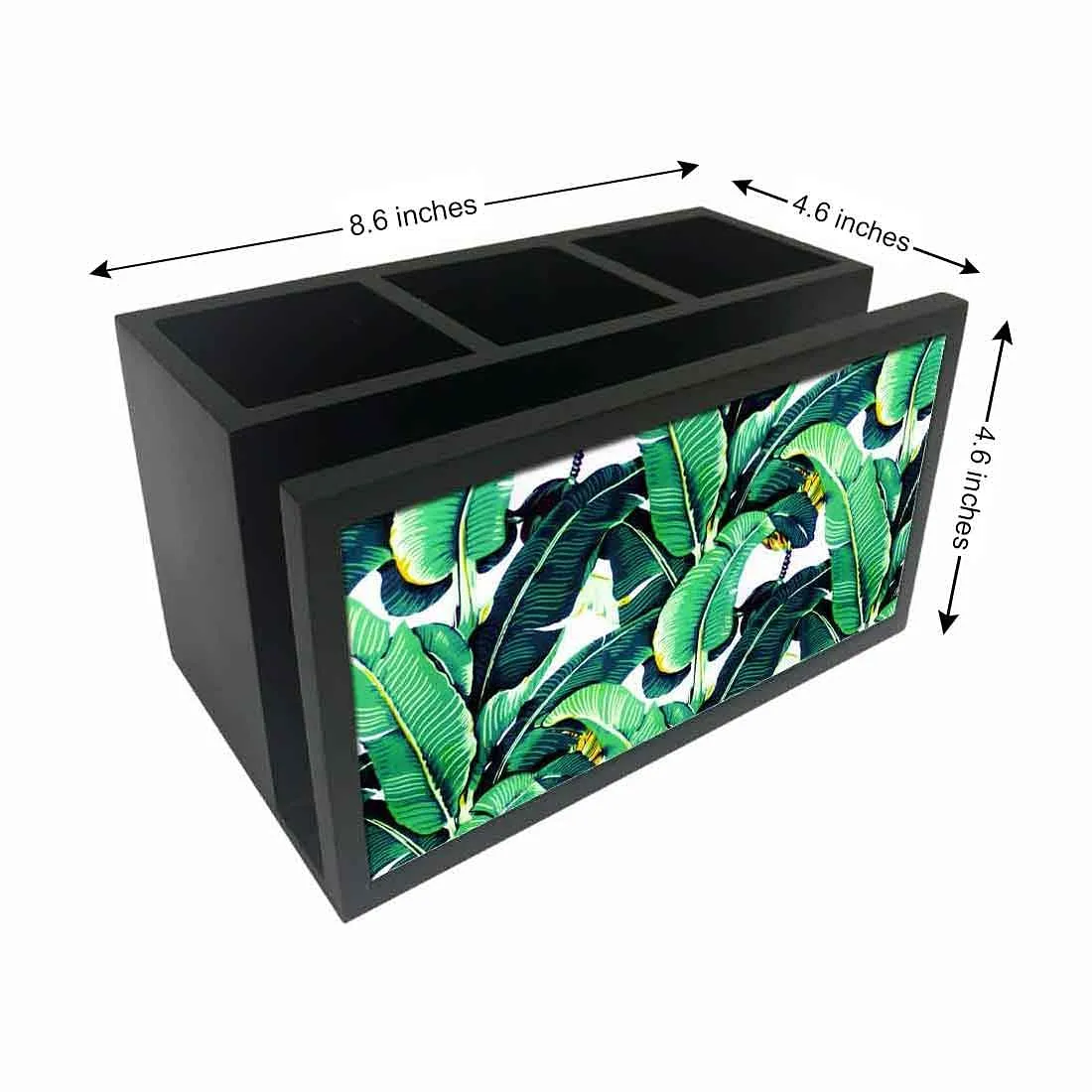 Cutlery Tissue Holder Napkin Stand -  Banana Leaf