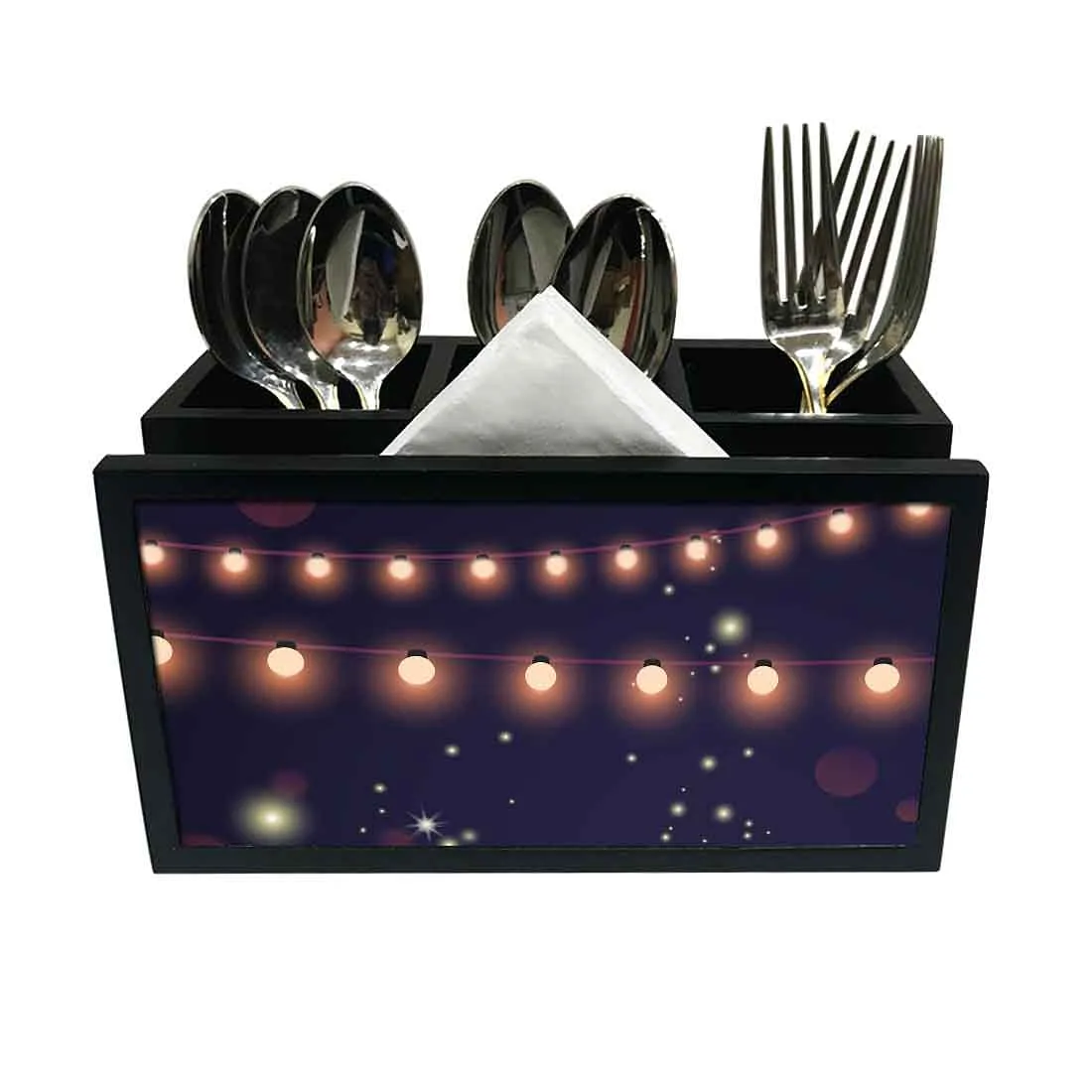 Cutlery Tissue Holder Napkin Stand -  Lighting Bulb