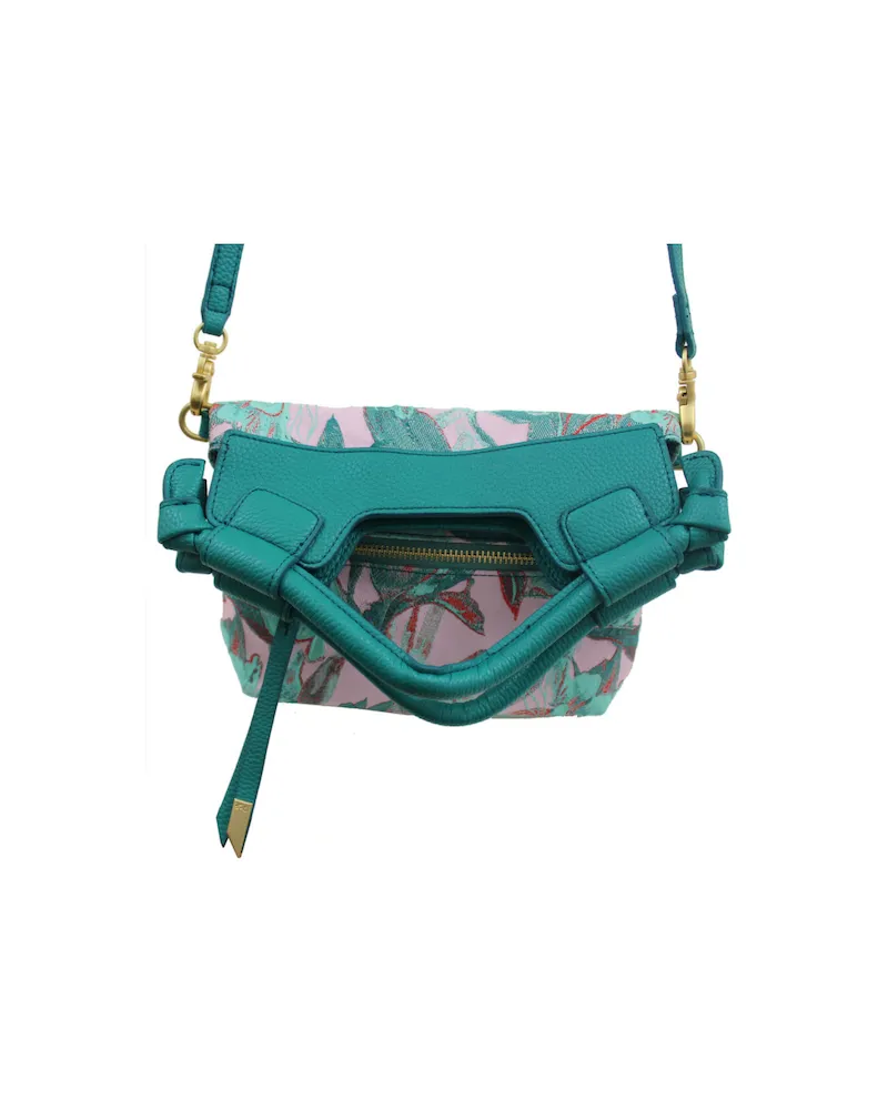 Disco City Crossbody in Lilac & Mint