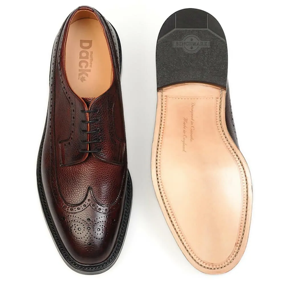 Dufferin - Burgundy Country Calf - Leather Sole