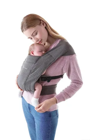 Embrace Ergo Cozy Carrier - Heather Grey