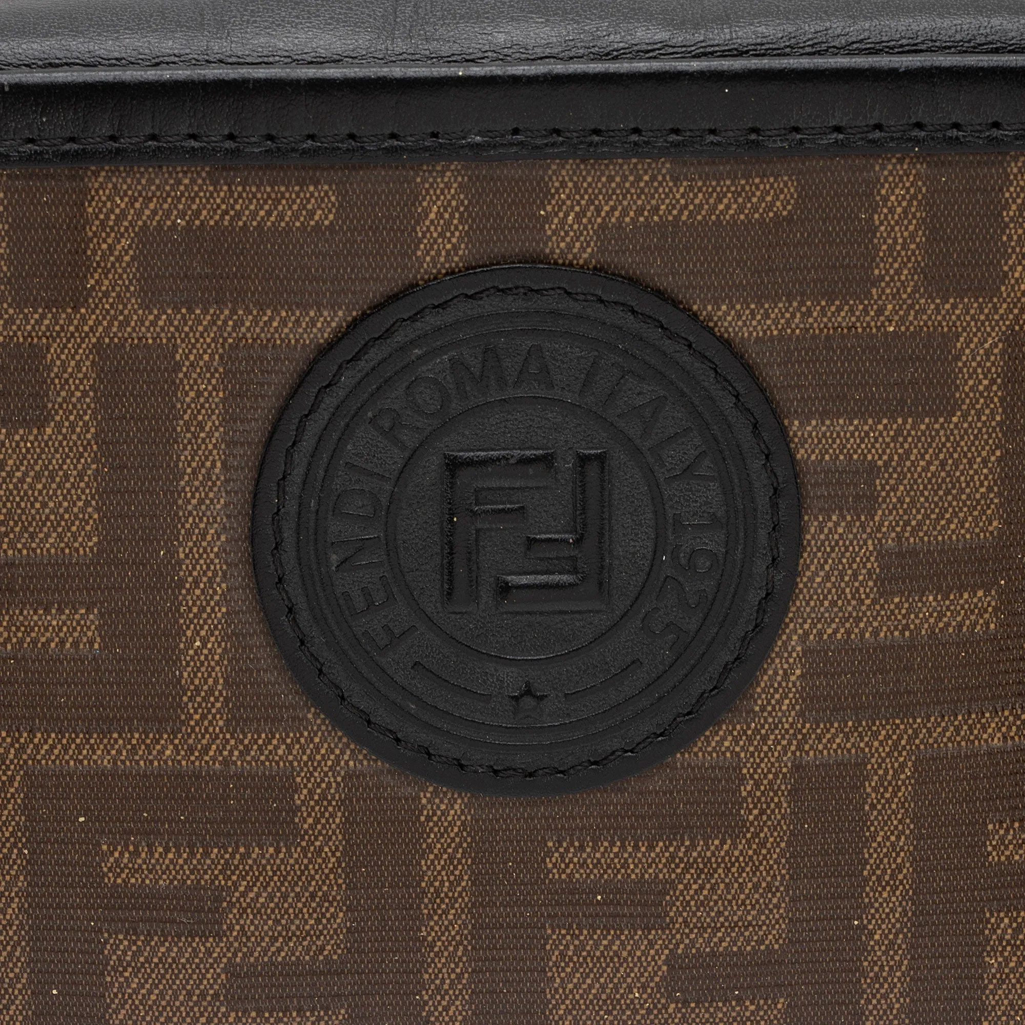 Fendi FF Spalmati Mini Camera Bag (SHF-ug7pdU)