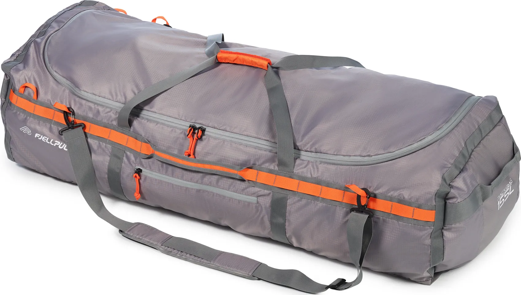 Fjellpulken Pack Bag 155L Grey/Orange | Buy Fjellpulken Pack Bag 155L Grey/Orange here | Outnorth